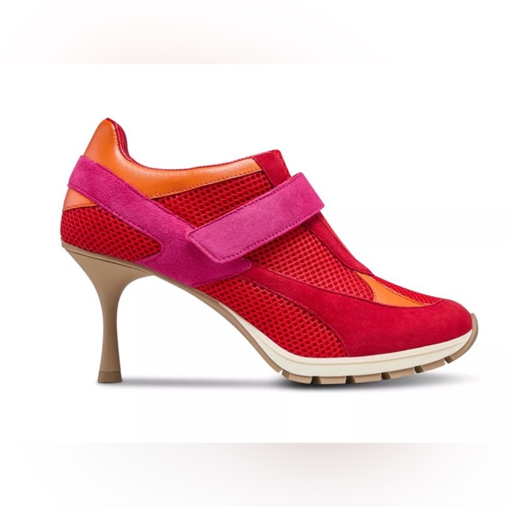 The Tepper in Red/Berry-Orange NWT